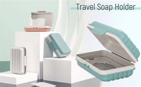 metal travel soap box|travel soap box with lid.